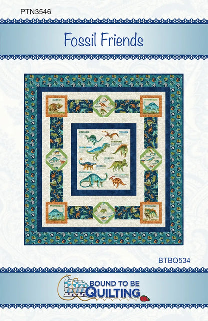 Fossil Friends - Quilt Pattern
