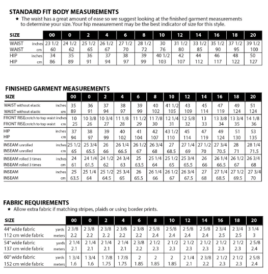 Free Range Slacks 0-20