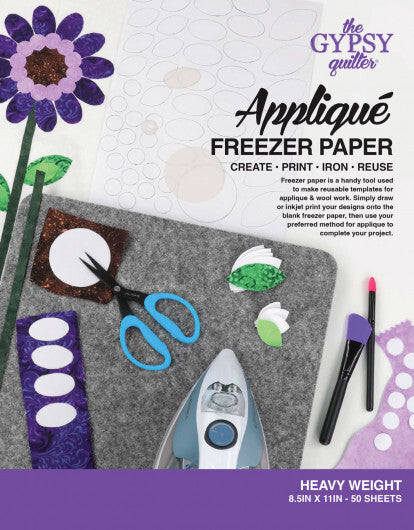 Applique Freezer Paper - 50 Sheets