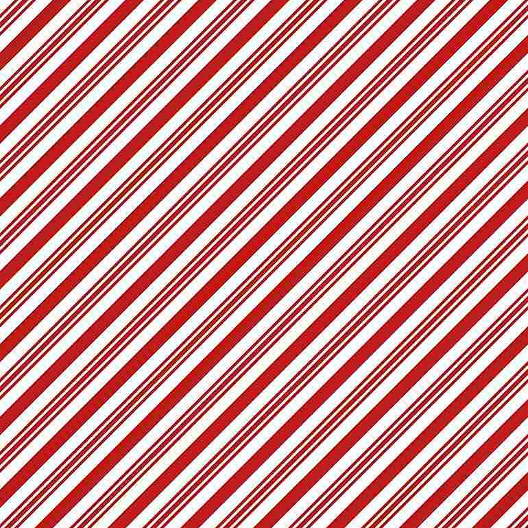 Red and white diagonal striped pattern