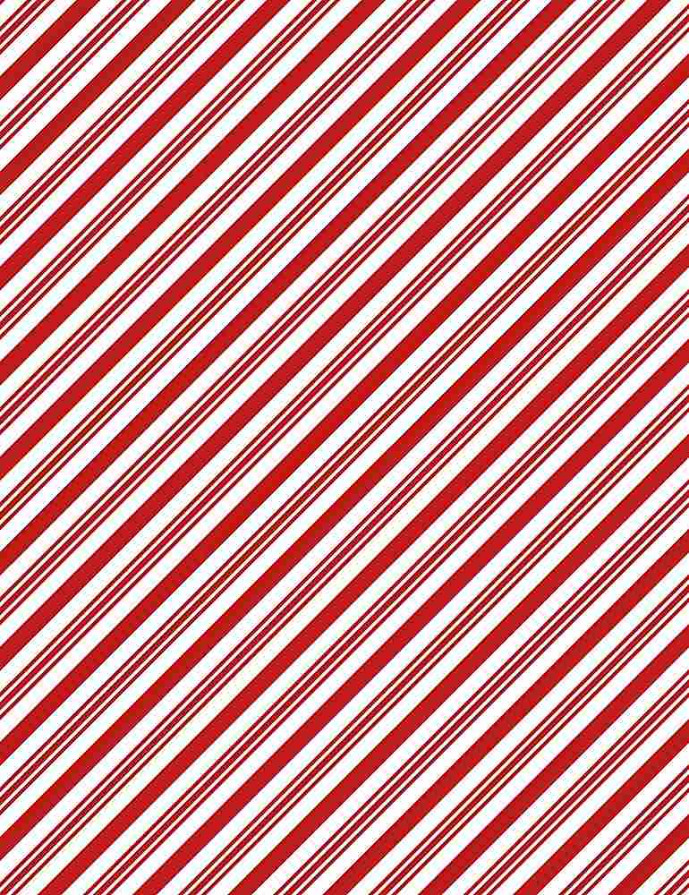 Red and white diagonal striped pattern
