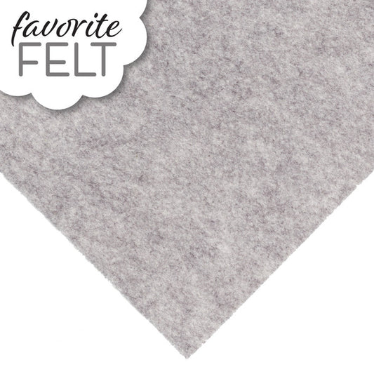 OESD Favorite Felt Grey 8"x12" 2pk
