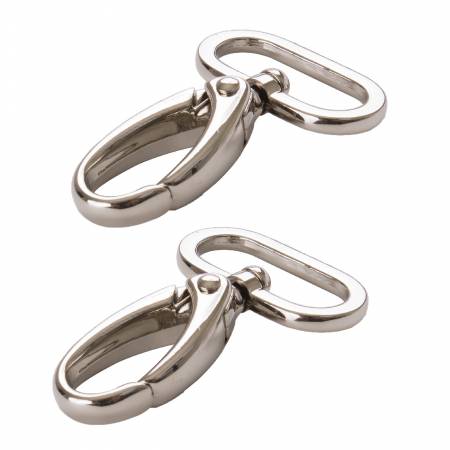 Hardware - Swivel Hook 1" Nickel 2pc