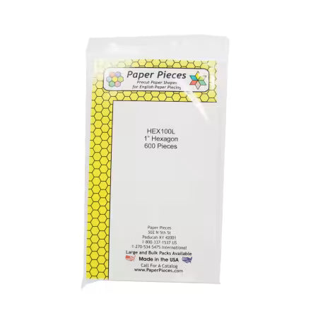 Hexagon Lg Pack 1" 600pcs