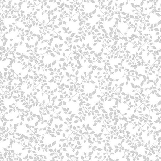 White on White - Leafy Vine