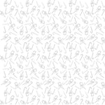 White candy canes on a white background