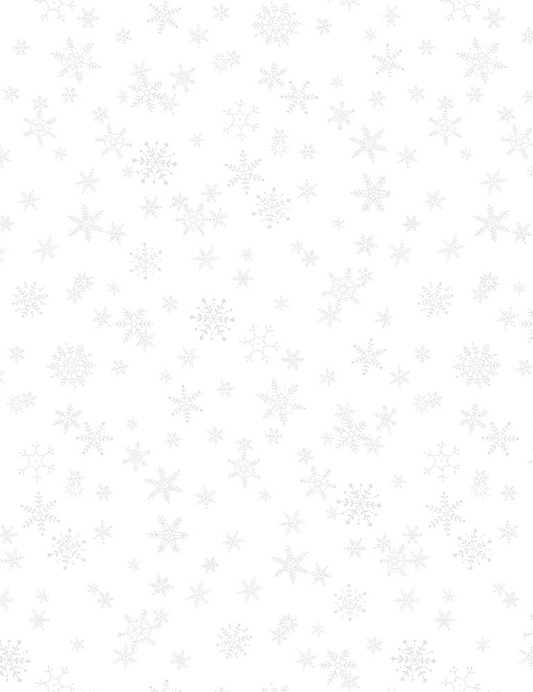 White on White - Snowflakes