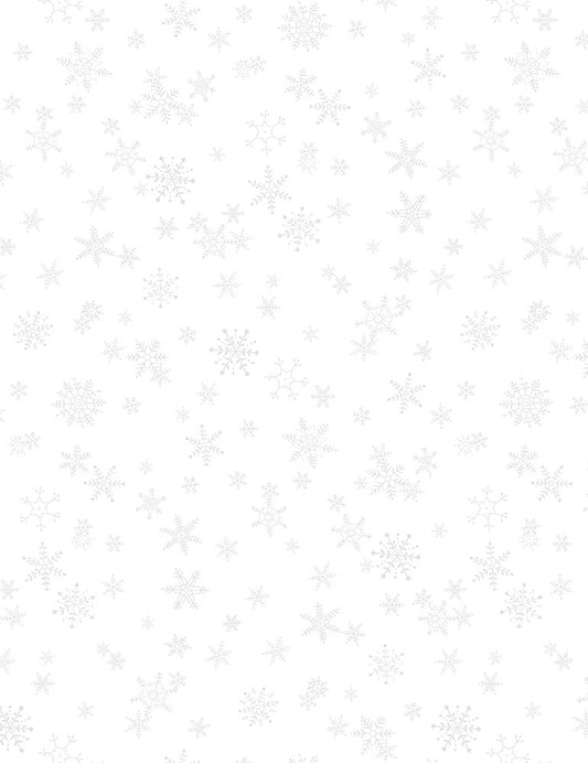 White on White - Snowflakes