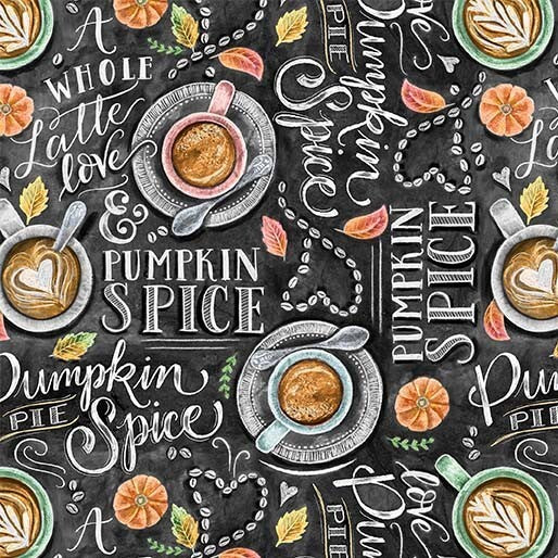 Happy Pie Season - Pumpkin Spice - Black