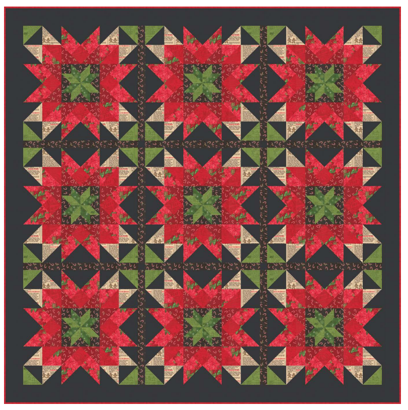 Holiday Flora - Quilt Kit