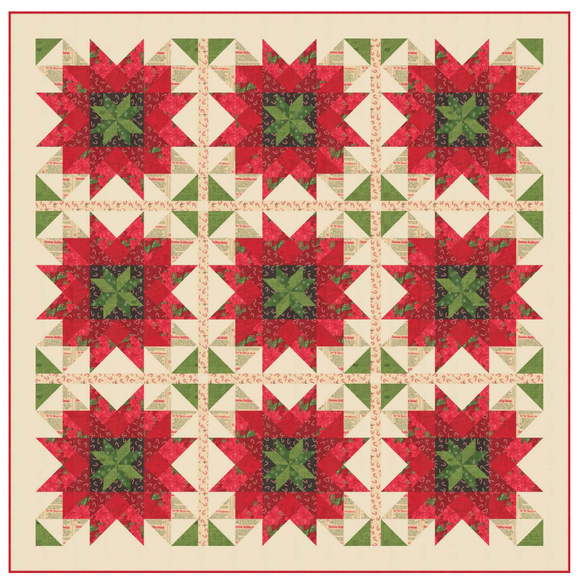 Holiday Flora - Quilt Kit