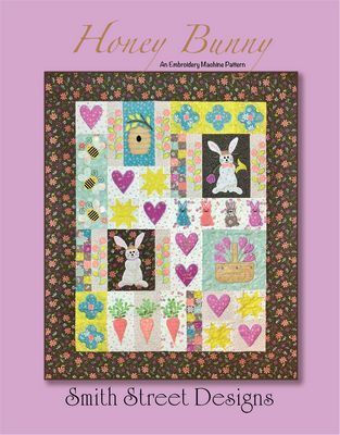 Honey Bunny - Machine Embroidery