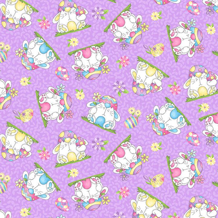 Gnomies - Bunnies Tossed - Lavender