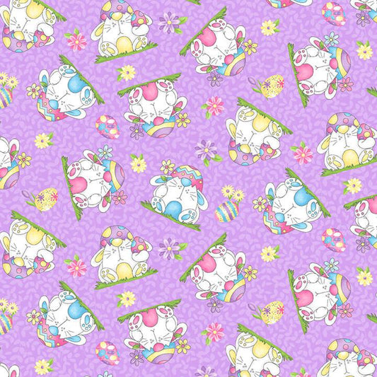 Gnomies - Bunnies Tossed - Lavender