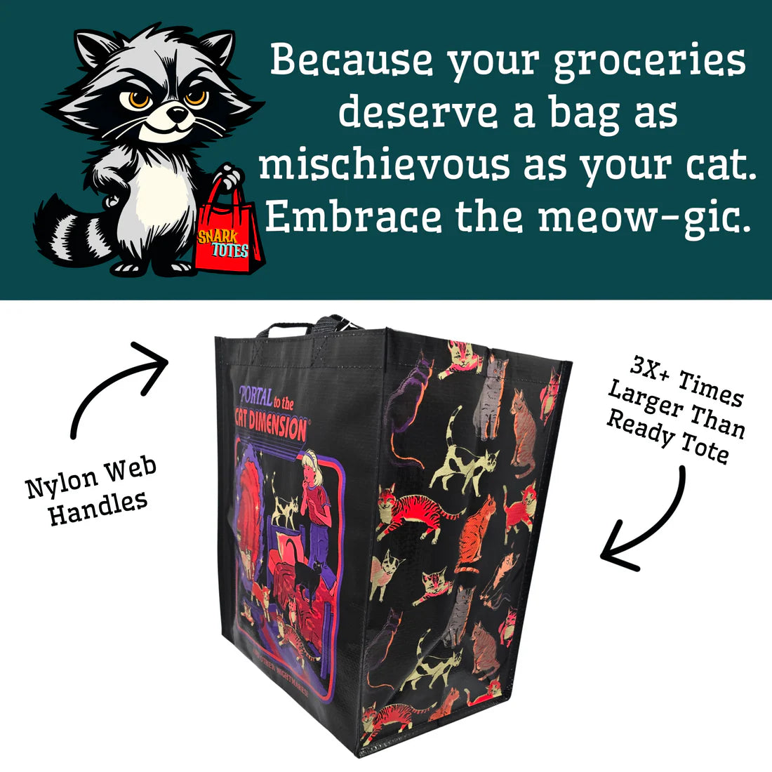 Purr-a-normal - Grocery Tote
