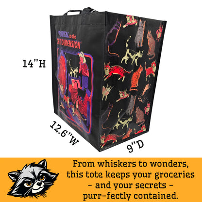 Purr-a-normal - Grocery Tote