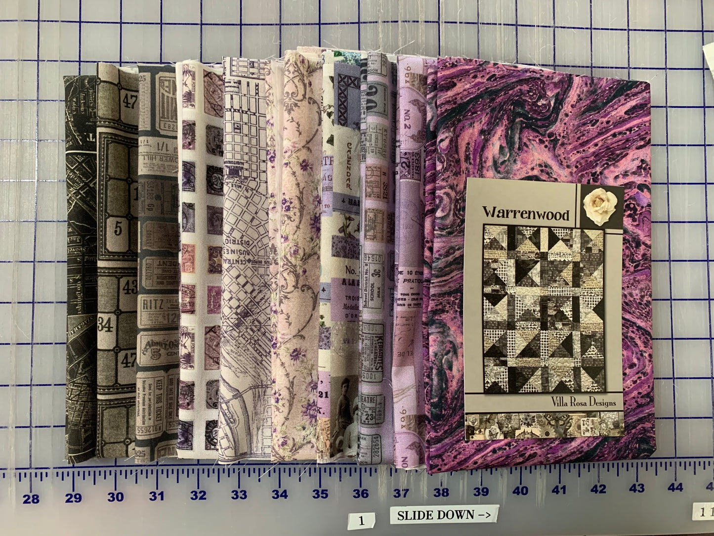 Warrenwood - Tim Holtz Quilt Kit
