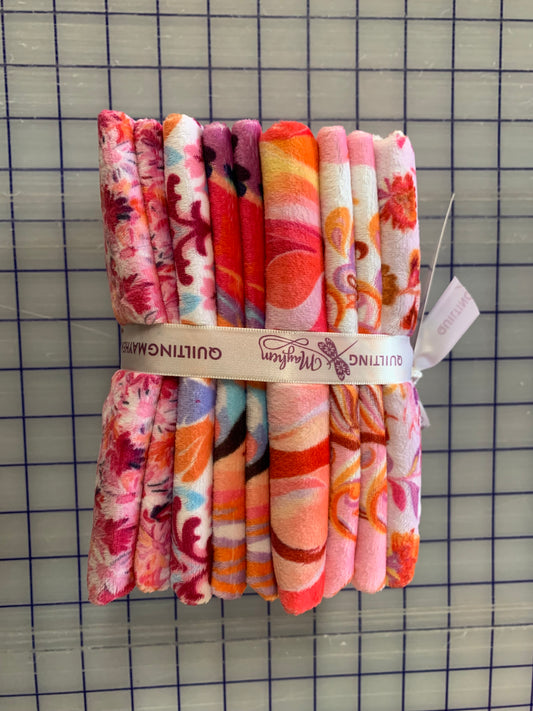 Quilting Cuddle Fat Quarter Bundle - Pink
