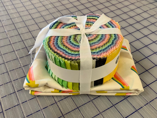 Ric Rac Roll Quilt Kit - Mystic Fable