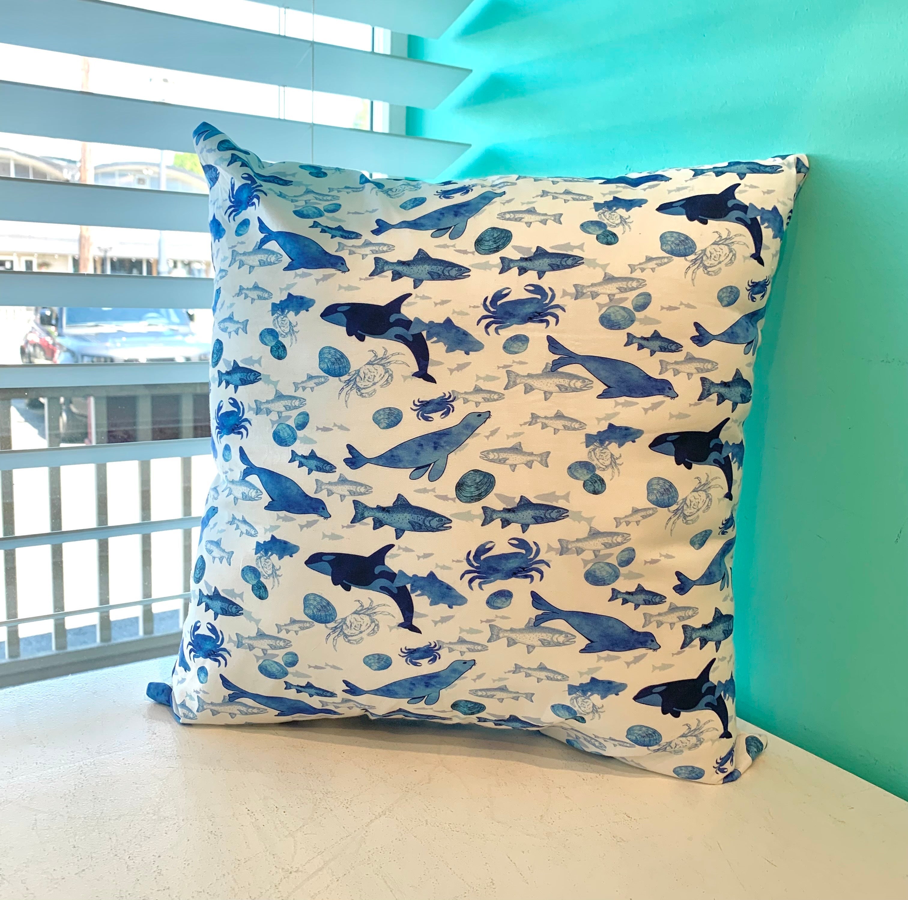 Simple Zippered Pillow Fabric Kit - WWSH