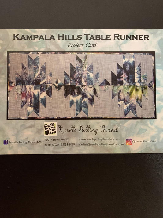 Kampala Hills Table Runner Pattern