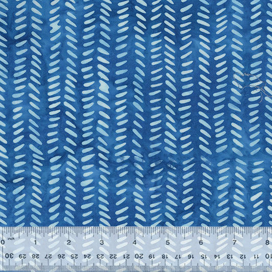 Indigo Batik 2.0 - Stripes - Blue