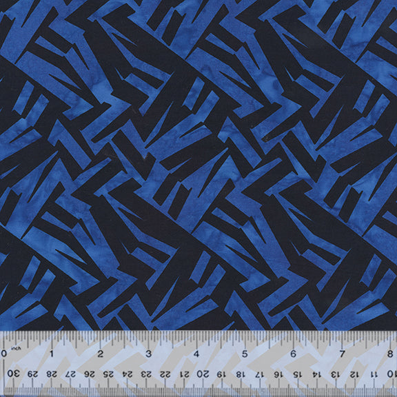 Indigo Batik 2.0 - Zebra Print - Black
