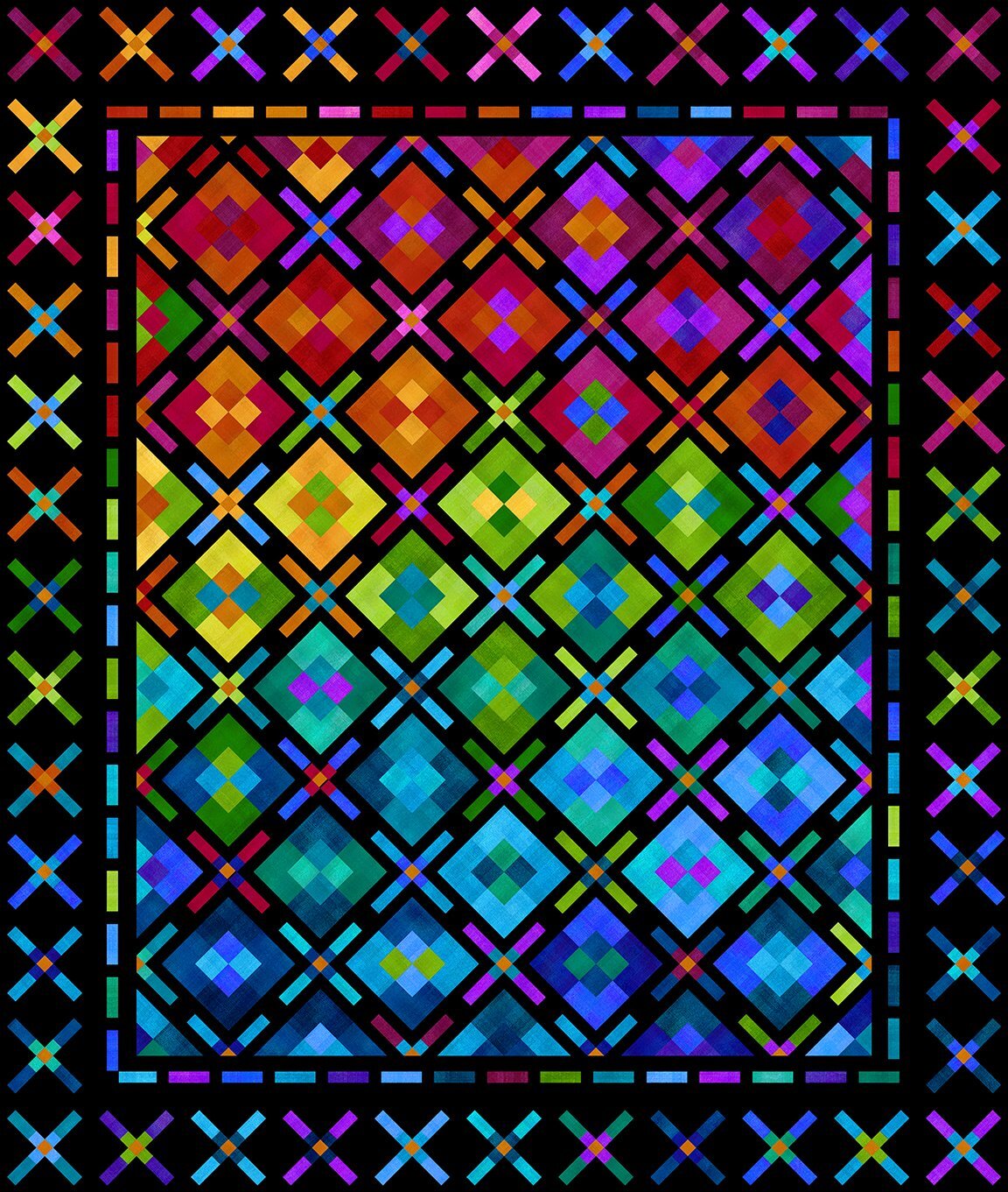 Interwoven - Summer Sparkles - Quilt Patten