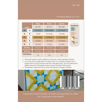 Relentless - Quilt Pattern