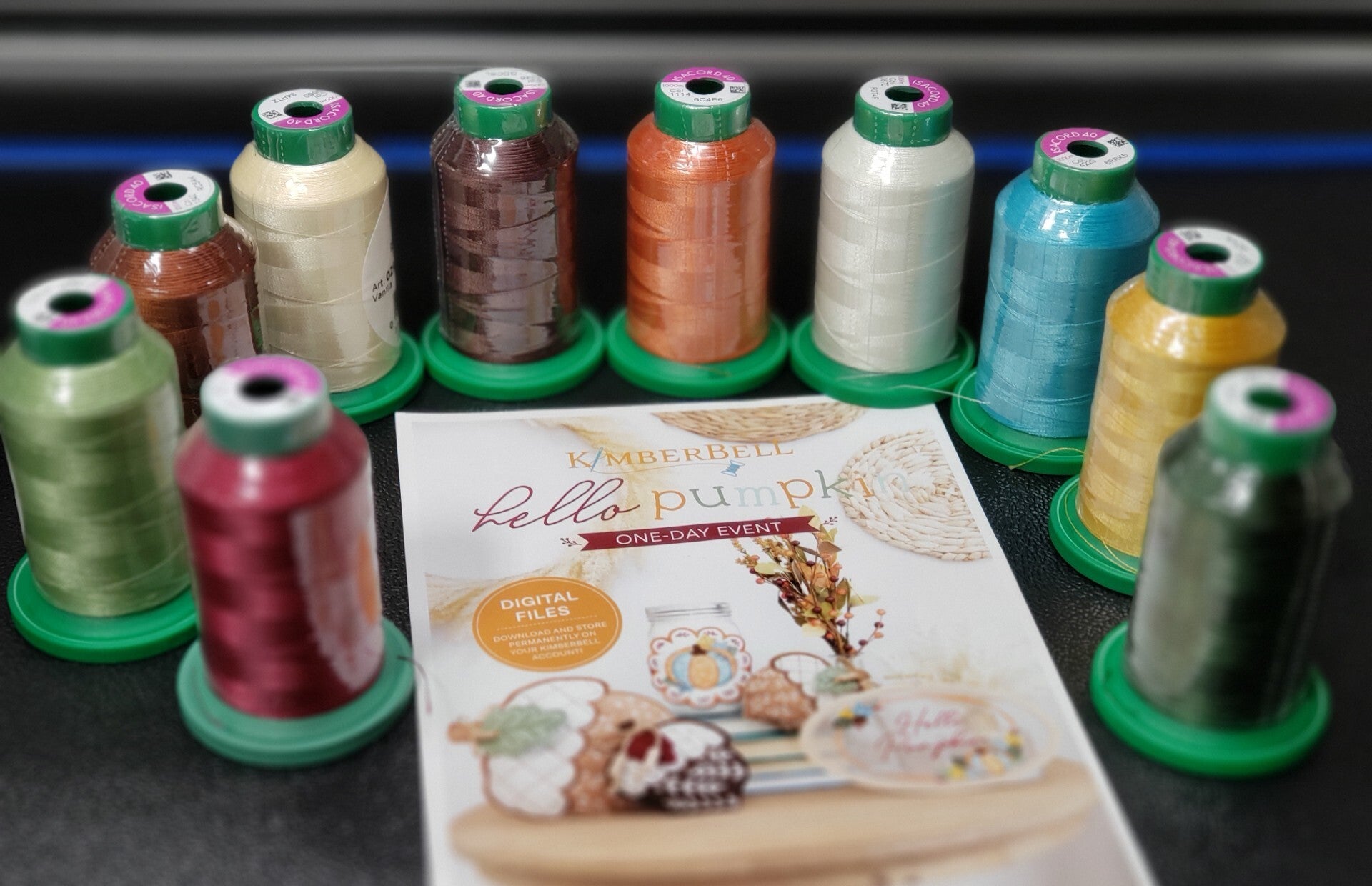 Thread Pumpkin KB Hello Pumpkin - Thread Kit – Quilting Mayhem