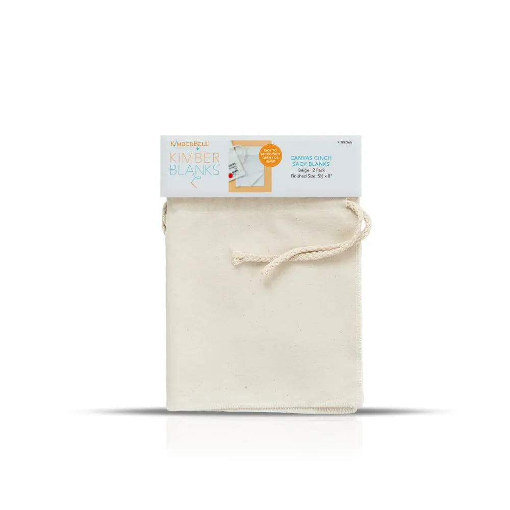 Canvas Cinch Sack Blanks - 2ct.
