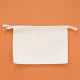 Zipper Pouch Canvas - Cream