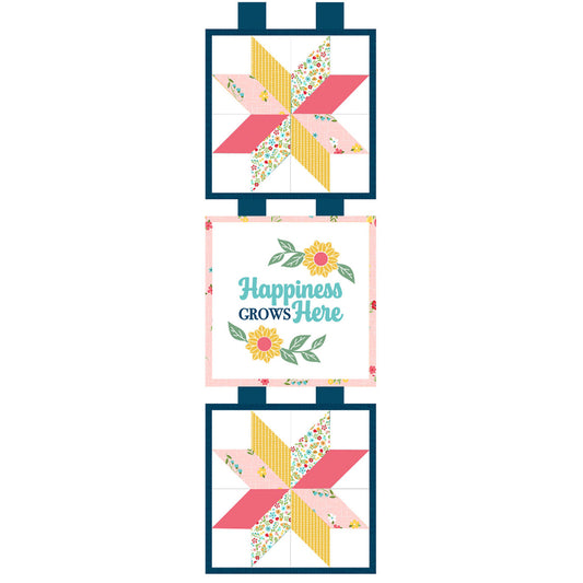 Pre-Order - Kimberbell - Happiness Grows Wall Hanging - Design Card