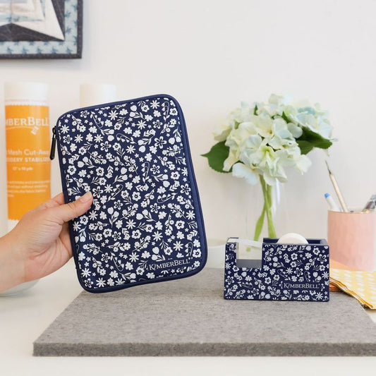 Kimberbell USB Case - Navy Floral