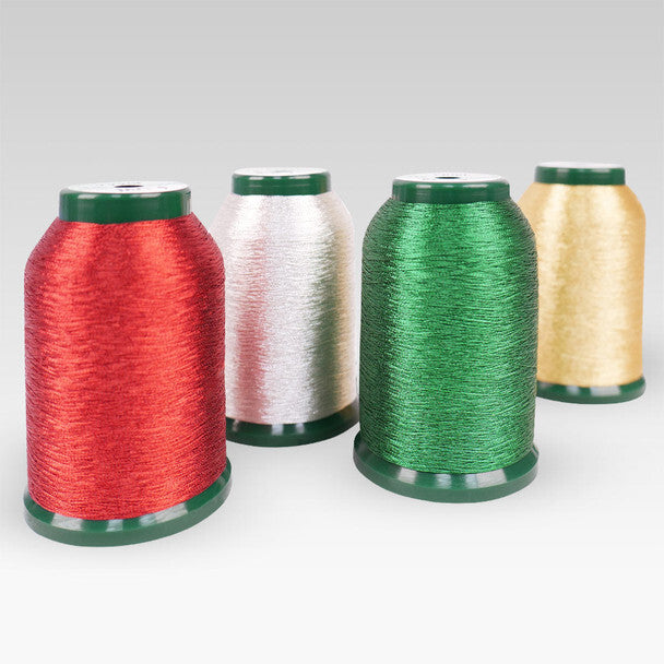 King Star Metallic Thread - Holiday Quartet