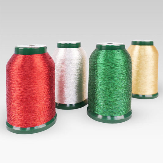 King Star Metallic Thread - Holiday Quartet