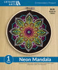 Neon Mandala Stitchery Kit