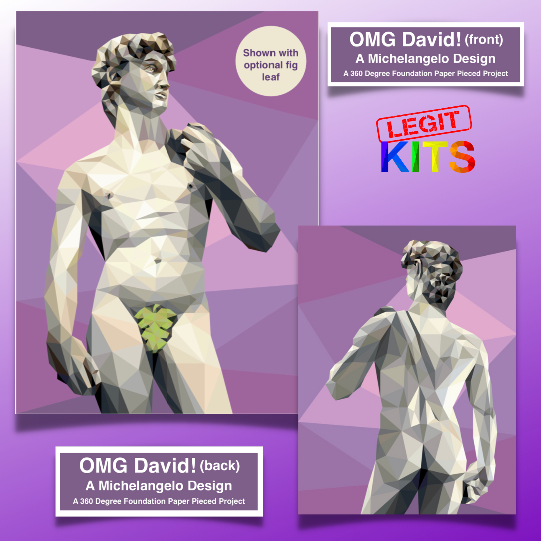 OMG David! (360) - Legit Quilt Pattern