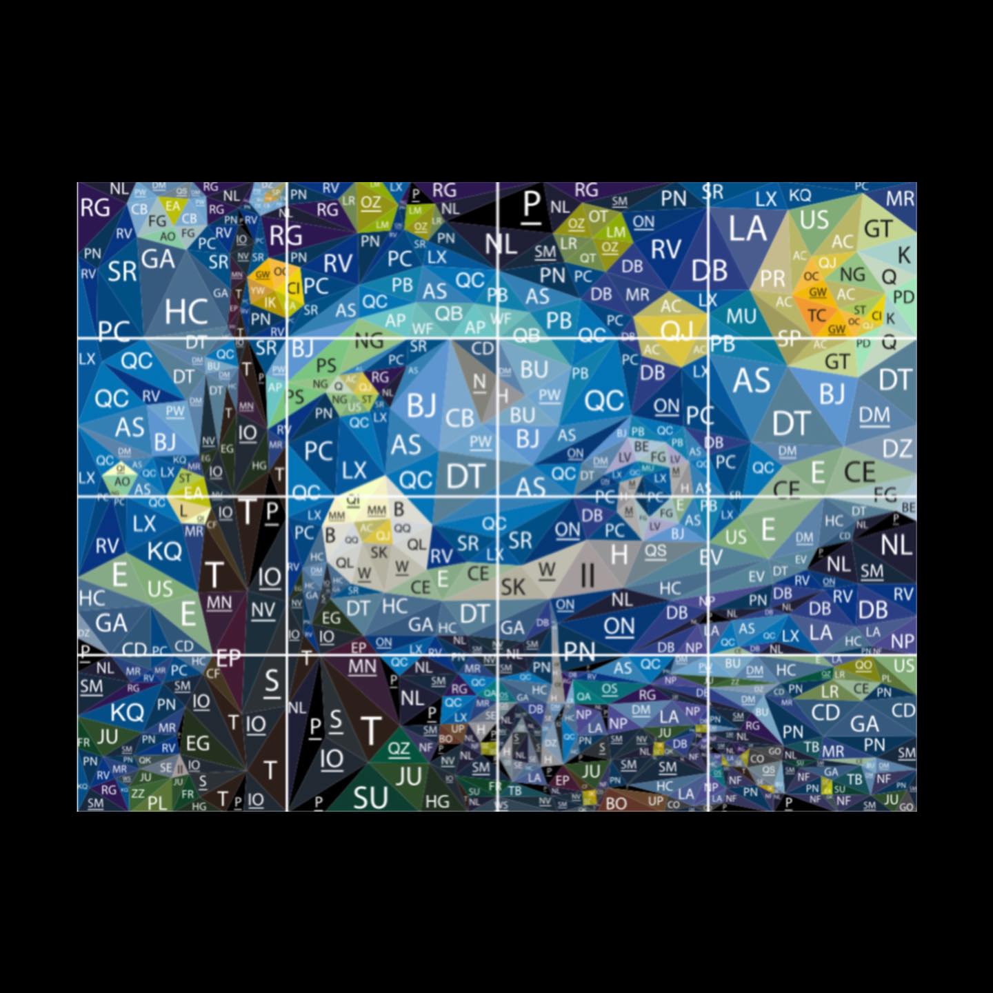 Starry Night - Legit Quilt Pattern