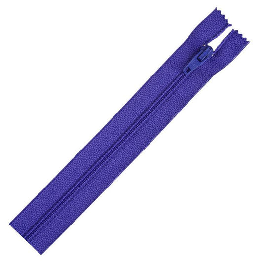 All-Purpose Polyester Coil Zipper 14in Light Purple