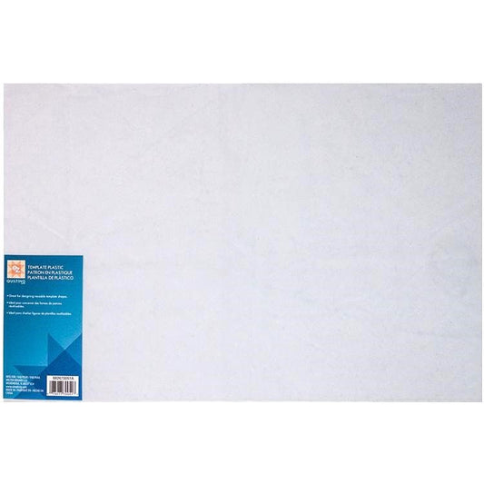 Template Plastic Thick Clear