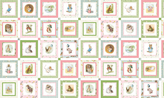 Double Lush Velvet - Peter Rabbit & Friends