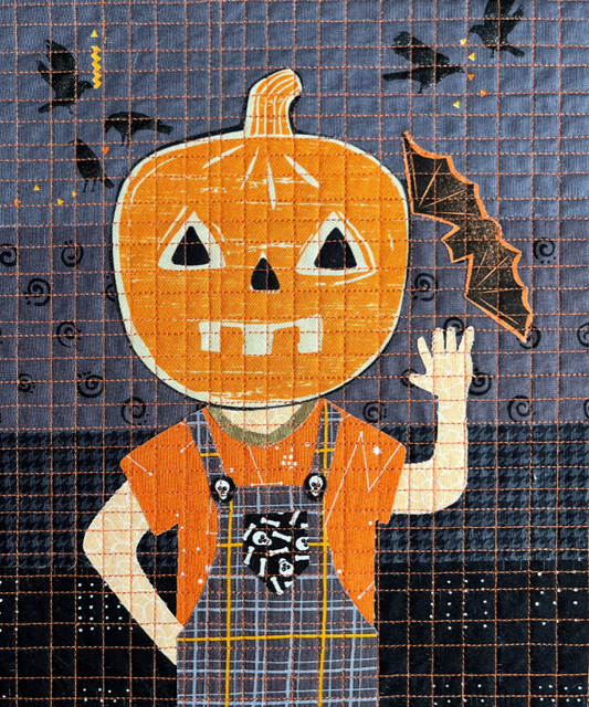 Little Boy Pumpkin Head