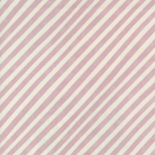 Love Letters - Candy Stripe - Mauve