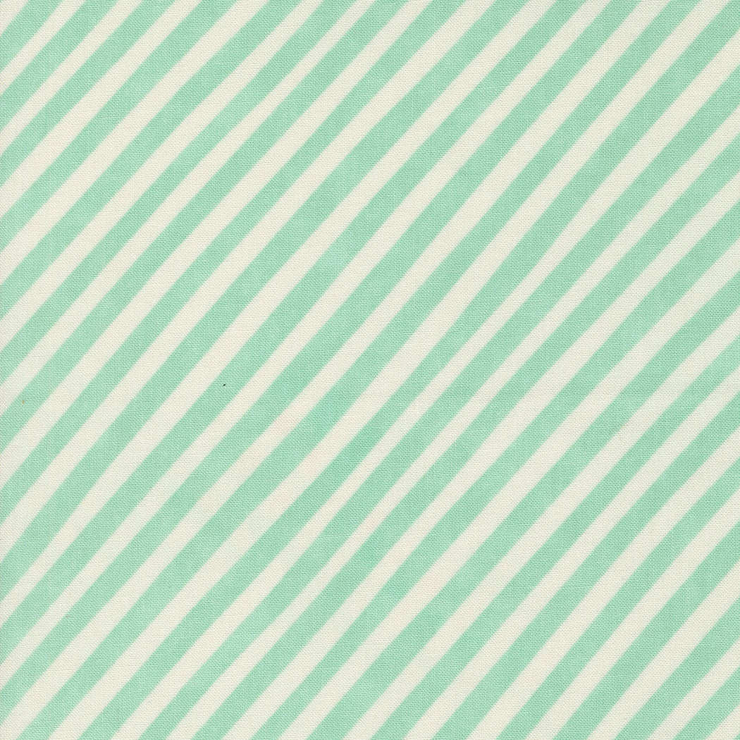 Love Letters - Candy Stripe - Seafoam