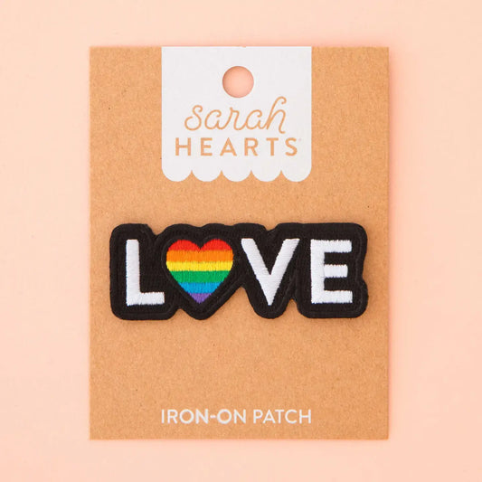 Love Pride - Iron on Patch