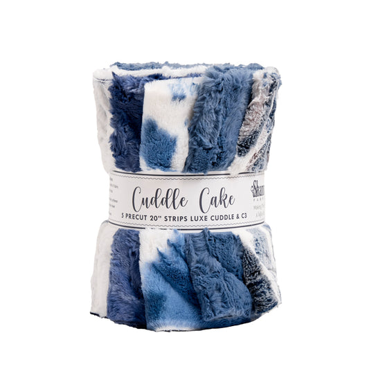 Luxe Cuddle Cake - Frosted Himalayan Navy