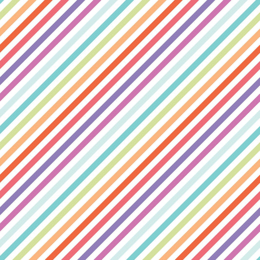 Sweet Shoppe - Bias Stripes - Multi