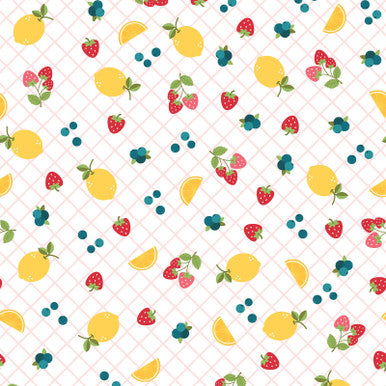 Sippin' On Sunshine - Fruits - White