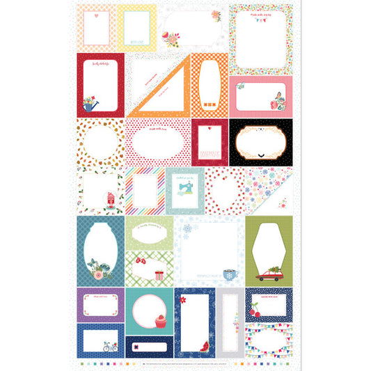 Kimberbell - Stitched With Love - Label Panel